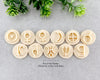 Planet Symbols Clay Stamp Set of 11