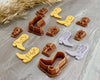 Cowboy Boots Clay Cutter Set with Stamps | SunflowerBlossomsB Collab