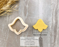 Tulip Outline Stud & Dangle Clay Cutter - BabylonCutters