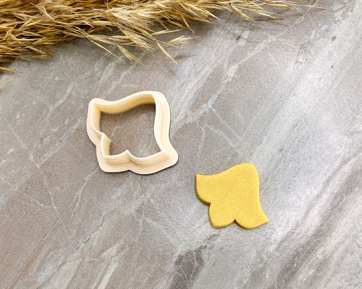 Tulip Outline Stud & Dangle Clay Cutter - BabylonCutters