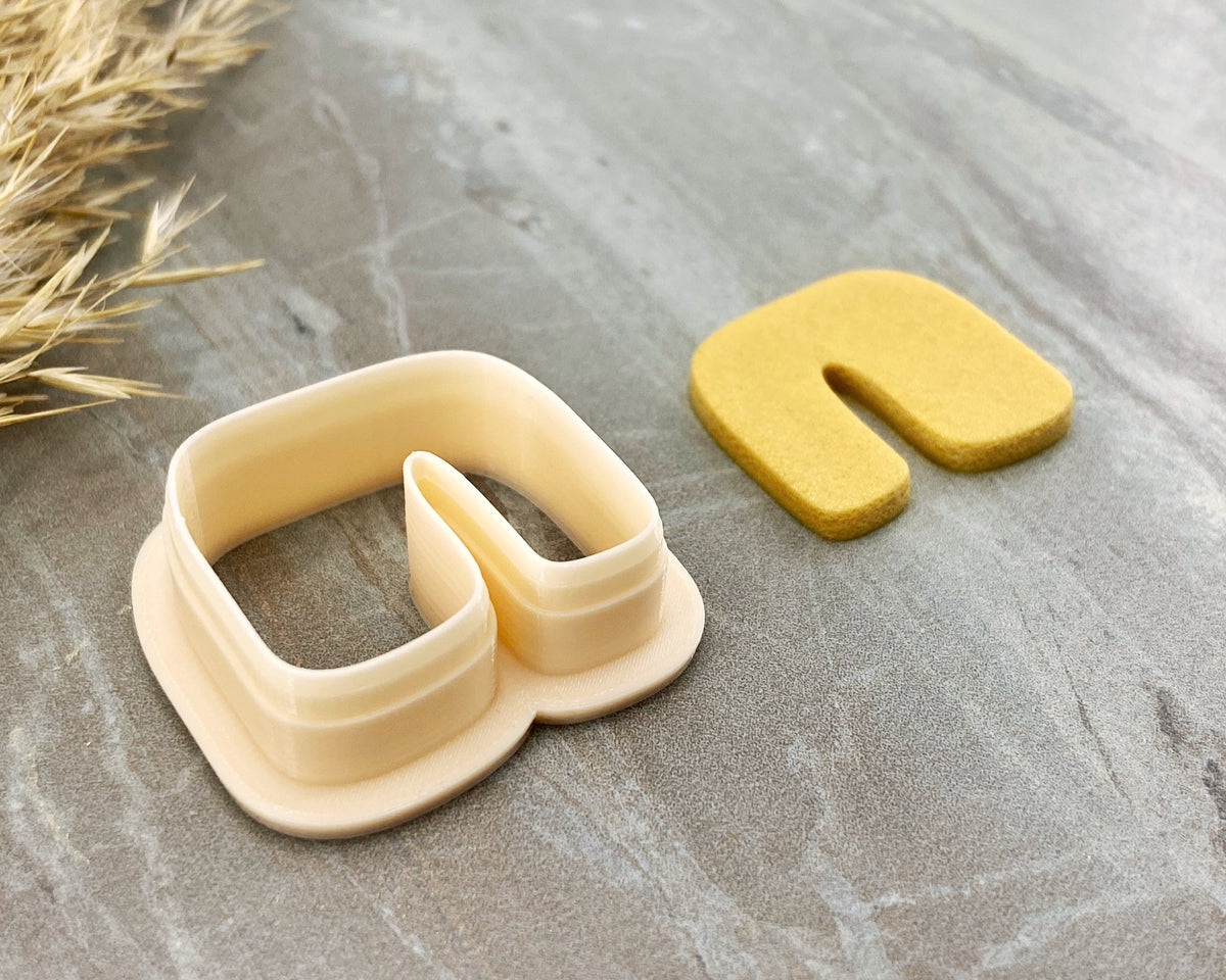 Funky Arch Stud & Dangle Clay Cutter - Single or Mirrored Set - BabylonCutters