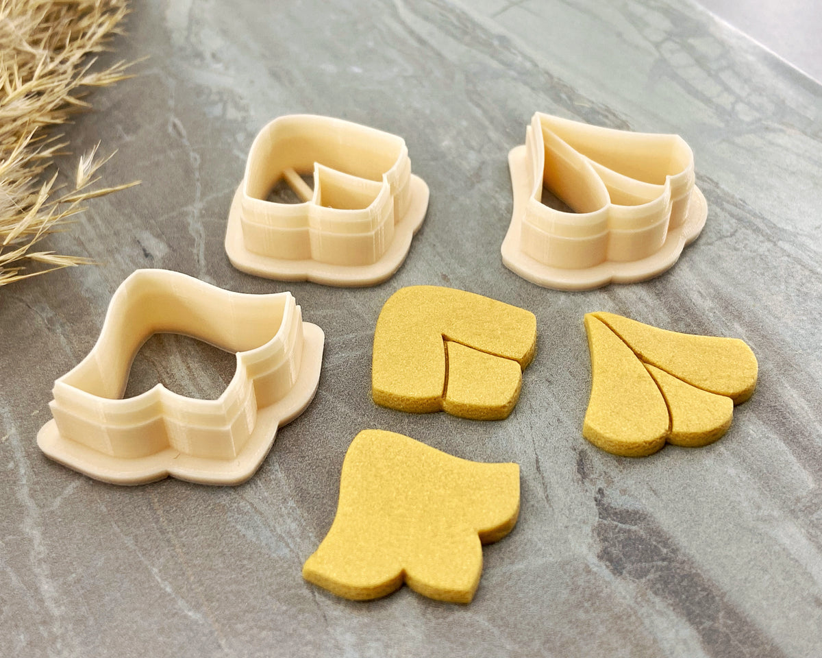 Stud Clay Cutter Set of 3