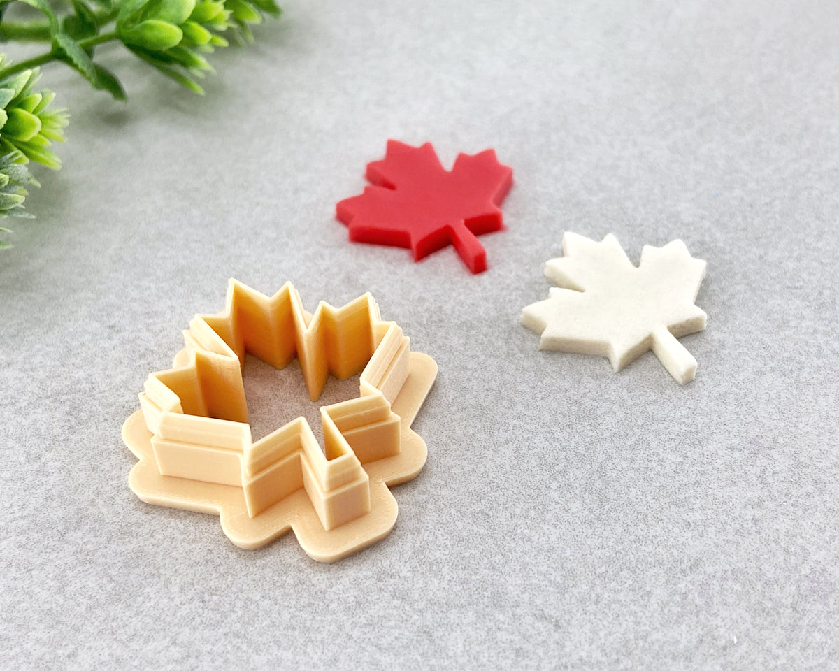 Canadian Maple Leaf Clay Cutter - Canada Day