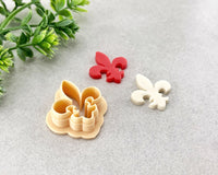 Fleur-de-lys Clay Cutter - Canada Day