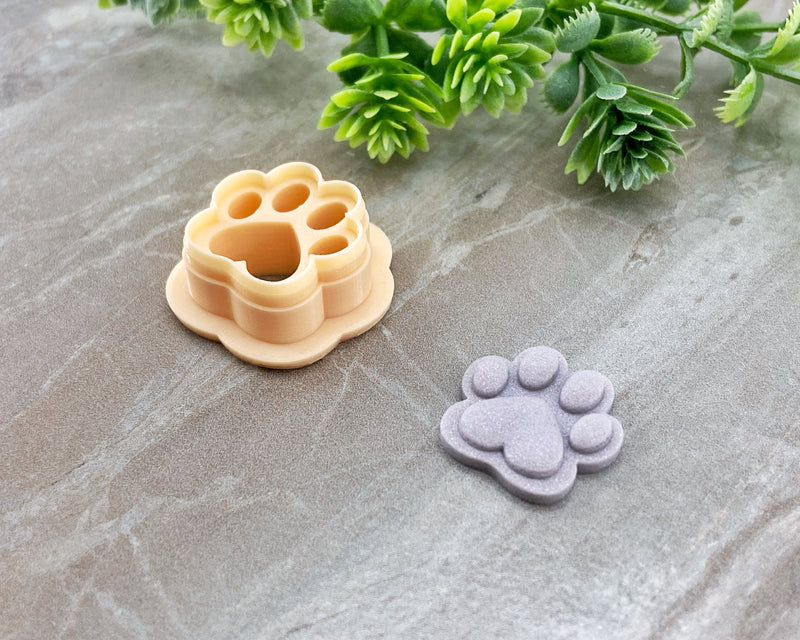 Paw Print Clay Cutter - Animal Cutters Collection