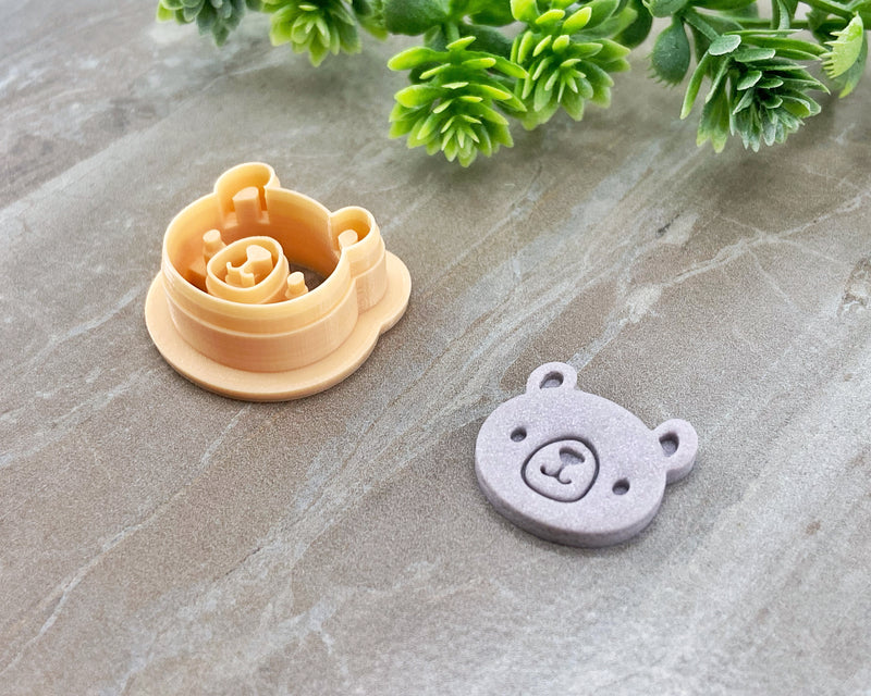 Bear Head Clay Cutter - Animal Cutters Collection