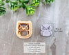 Owl Clay Cutter - Animal Cutters Collection