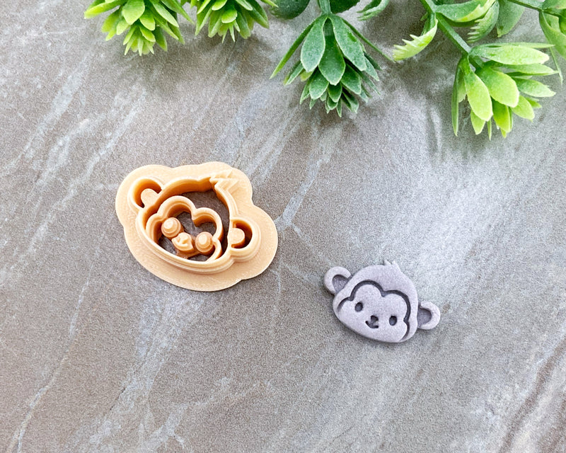 Monkey Clay Cutter - Animal Cutters Collection