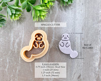 Manatee Clay Cutter - Animal Cutters Collection / Single or Mirrored