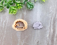 Hedgehog Clay Cutter - Animal Cutters Collection / Single or Mirrored