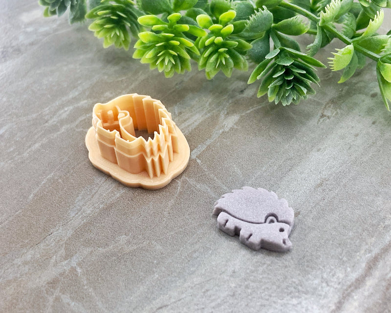 Hedgehog Clay Cutter - Animal Cutters Collection / Single or Mirrored