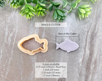 Fish Clay Cutter - Animal Cutters Collection / Single or Mirrored