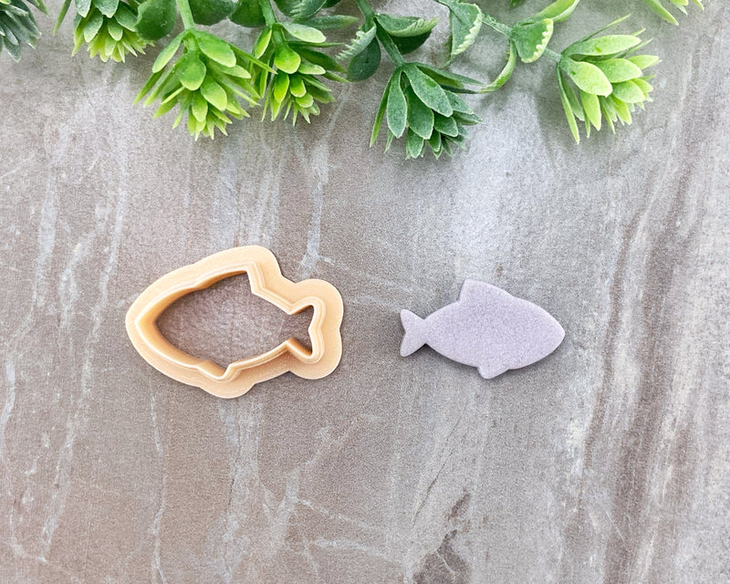 Fish Clay Cutter - Animal Cutters Collection / Single or Mirrored