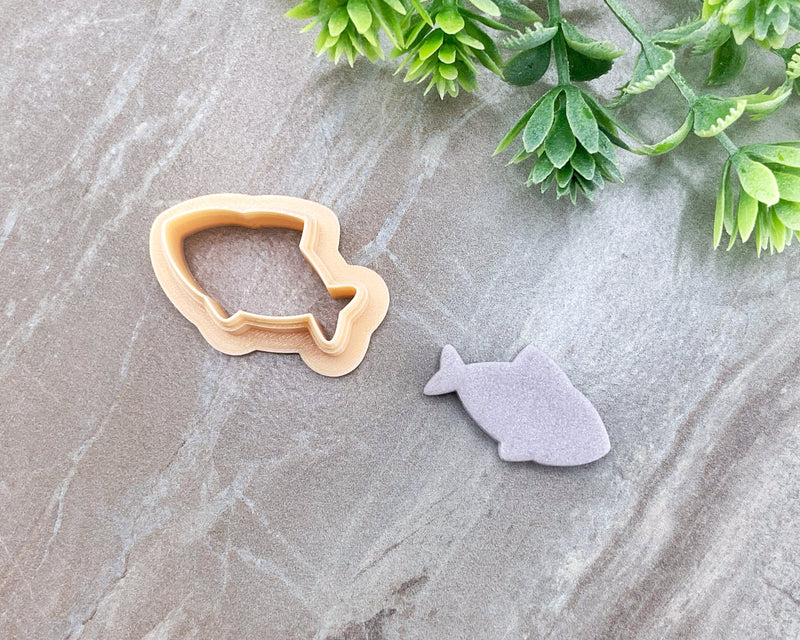 Fish Clay Cutter - Animal Cutters Collection / Single or Mirrored