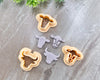 Cow & Bull Head Clay Cutter Set of 3 - Animal Cutters Collection