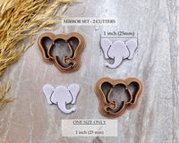 Elephant Clay Cutter - SBB Collab Cutters / Single or Mirrored Set