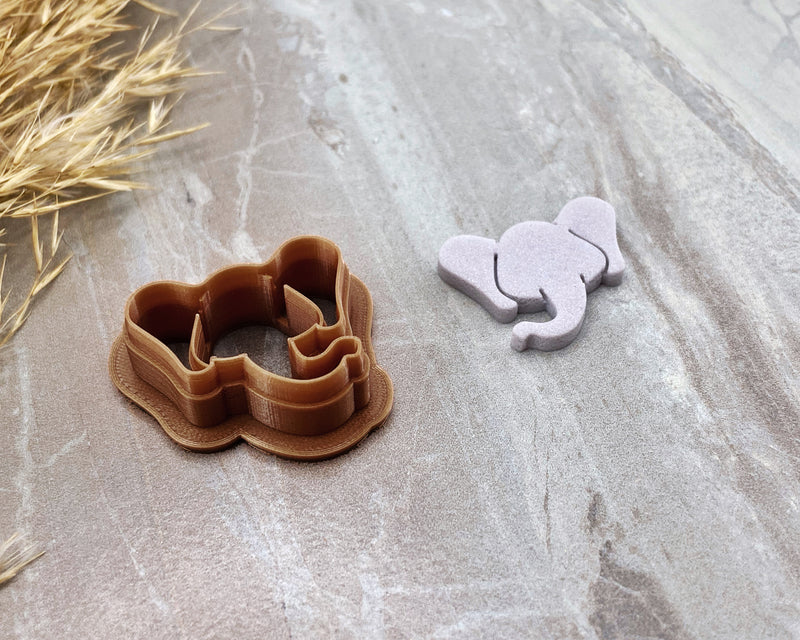 Elephant Clay Cutter - SBB Collab Cutters / Single or Mirrored Set