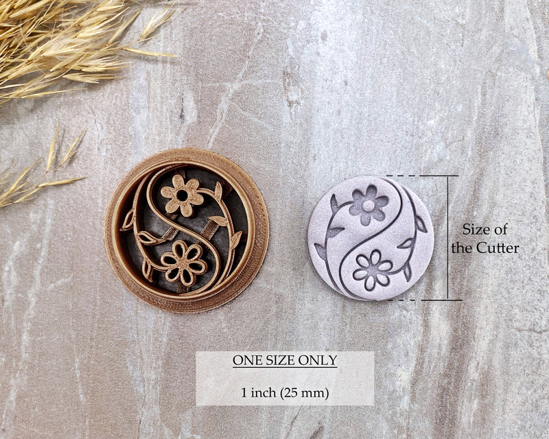 Yin Yang Flowers Clay Cutter - SBB Collab Cutters