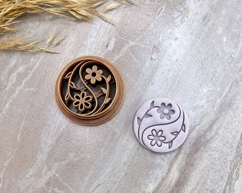 Yin Yang Flowers Clay Cutter - SBB Collab Cutters