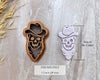 Skull Cowboy Clay Cutter – Western-Themed Polymer Clay Tool