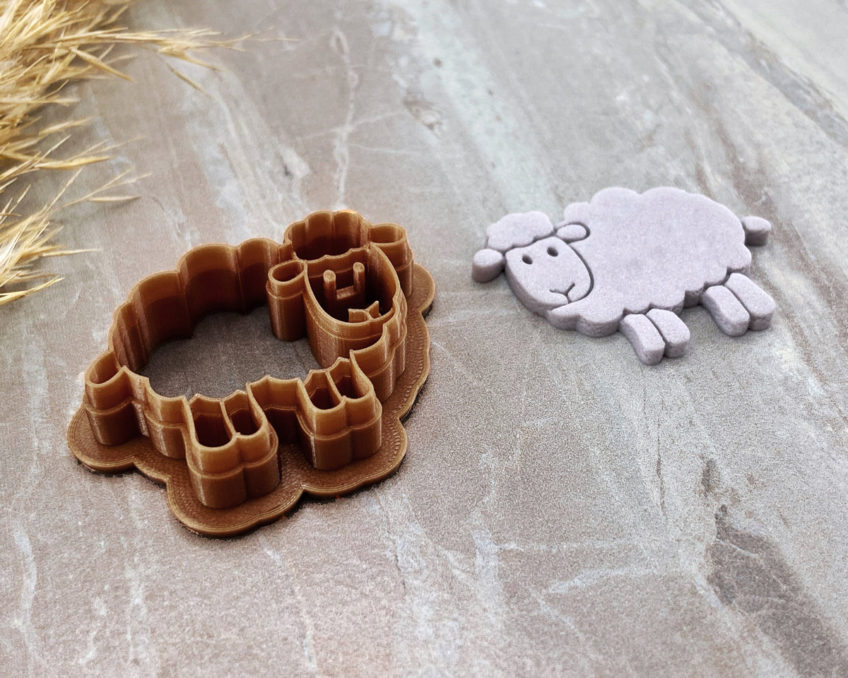 Sheep Clay Cutter - SBB Collab Cutters / Single or Mirrored Set