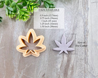 Cannabis Leaf Clay Cutter / Pot Leaf