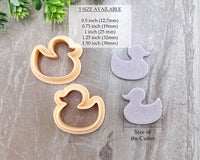 Duckies Clay Cutter Set of 2 - Ducky Animal Cutters Collection