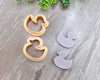 Duckies Clay Cutter Set of 2 - Ducky Animal Cutters Collection