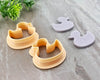 Duckies Clay Cutter Set of 2 - Ducky Animal Cutters Collection