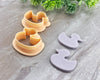 Duckies Clay Cutter Set of 2 - Ducky Animal Cutters Collection