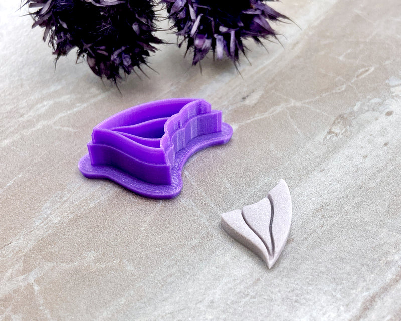 Bat Wings Halloween Clay Cutter / Single or Mirrored Set