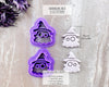 Ghost Witch Halloween Clay Cutter / Single or Mirrored Set