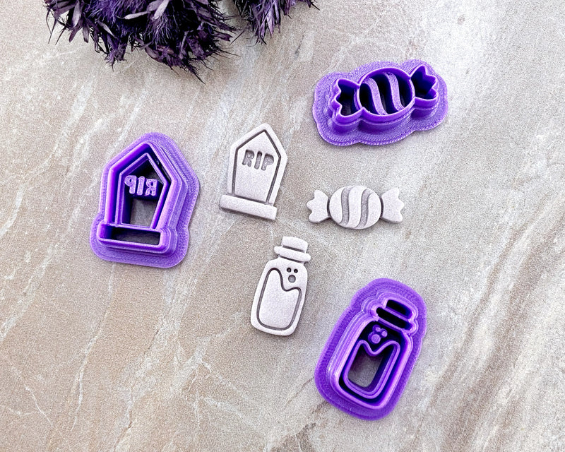 Halloween Stud Clay Cutter Set of 3