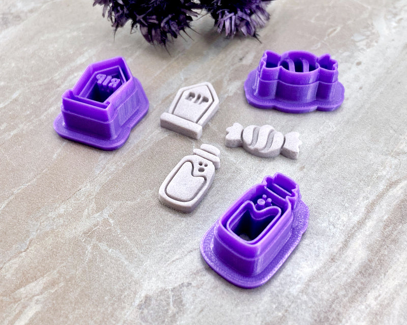 Halloween Stud Clay Cutter Set of 3