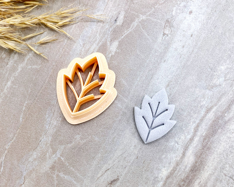 Autumn Leaf Clay Cutter – Fall Jewelry & Craft Tool