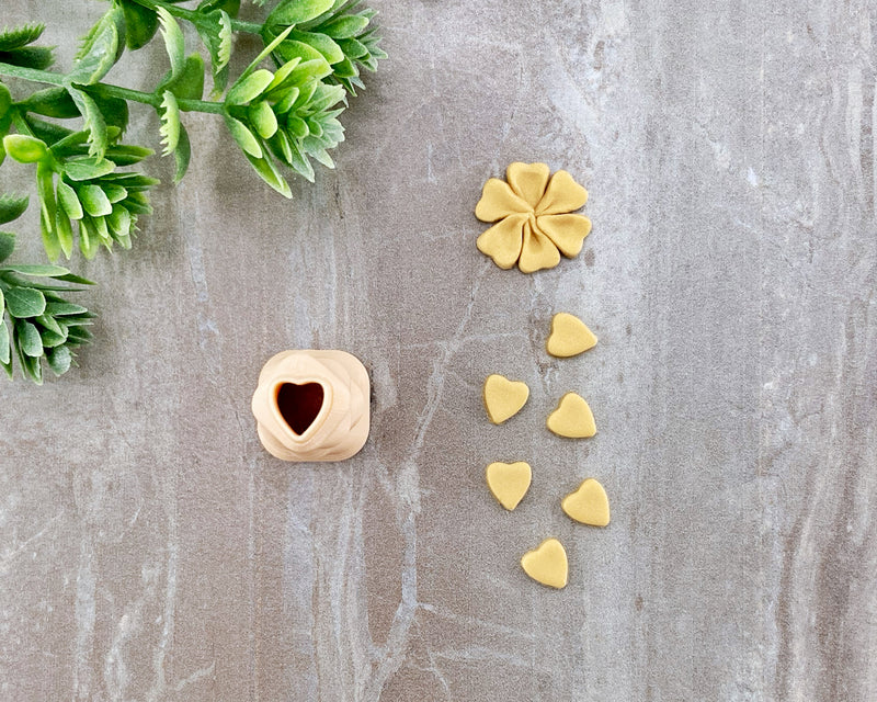 Flower Petal Micro Clay Cutter