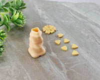 Flower Petal Micro Clay Cutter