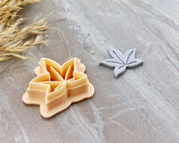 Maple-Style Leaf Clay Cutter – Fall & Halloween Earring Maker