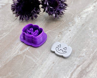 Pumpkin Face / Jack-o-Lantern Halloween Clay Cutter