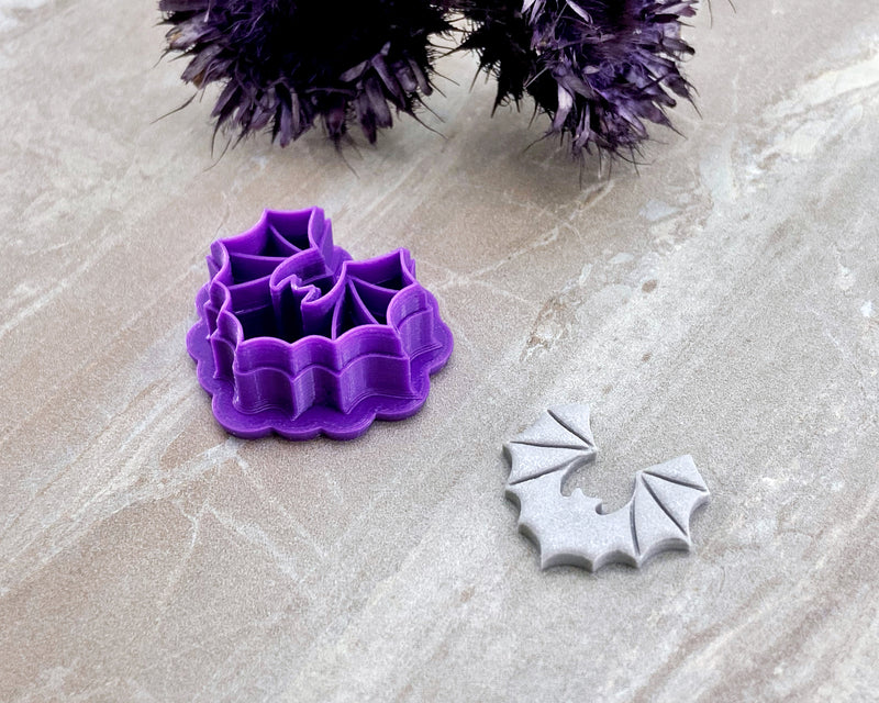 Spooky Bat Halloween Clay Cutter