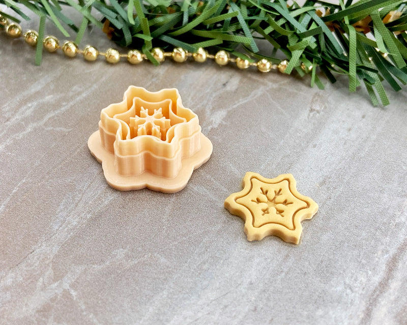 Embossing Snowflake Clay Cutter / Christmas 2022