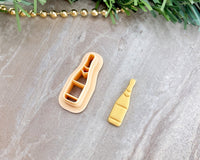 Champagne Bottle Clay Cutter / Christmas 2022