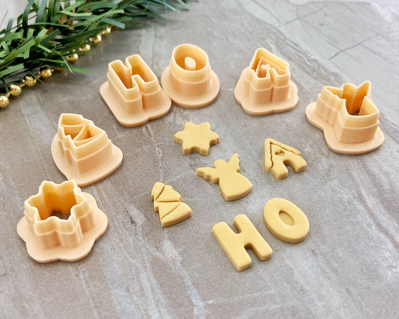 Christmas Stud Clay Cutter Set of 6 / Christmas 2022