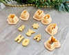 Christmas Stud Clay Cutter Set of 6 / Christmas 2022