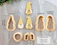 Gnome Clay Cutter Set / Christmas 2022