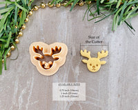 Cute Reindeer Clay Cutter / Christmas 2022