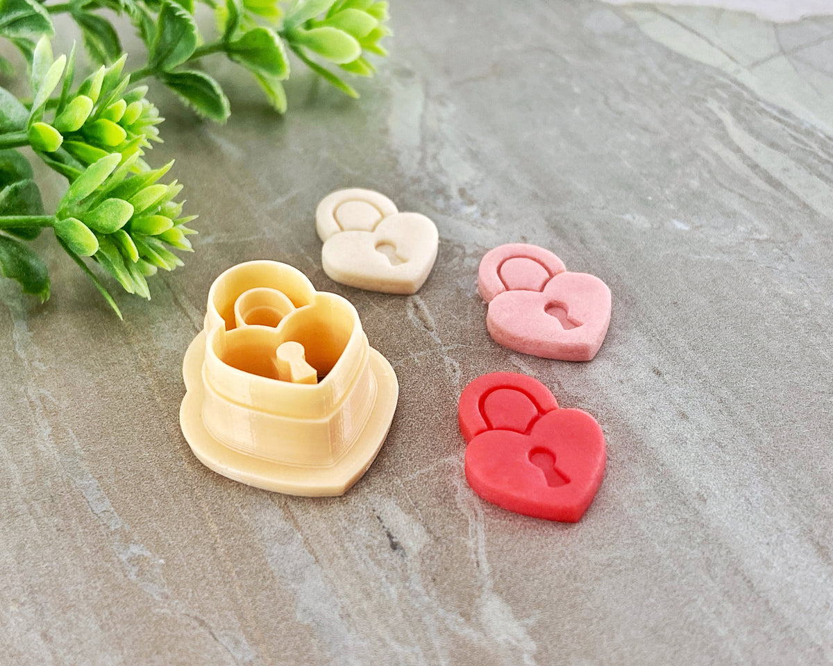 Love Lock Clay Cutter | Valentine's Day 2022