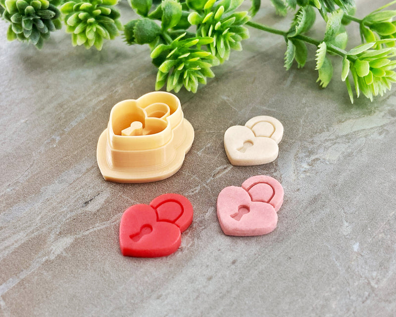 Love Lock Clay Cutter | Valentine's Day 2022