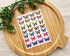 Butterflies Transfer Sheet