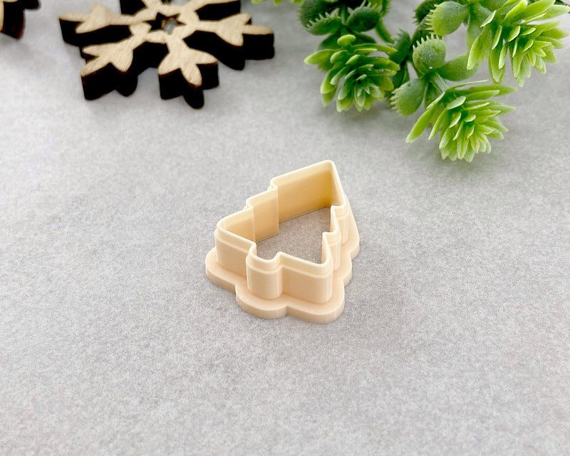 Christmas Tree Polymer Clay Cutter - BabylonCutters